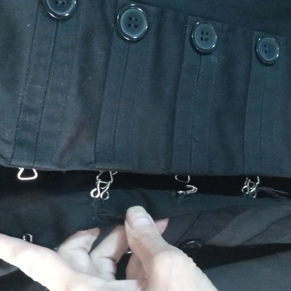 I.Q. Authentic Brand Elegant Black Women's Jacket, Festival, Retro, Grandma Core - Picture 5 of 13